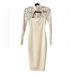 Nookie x Revolve Lady Lace long sleeve dress in white NWT Photo 2