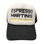 Espresso Martinis Are My Love Language Trucker Hat Black Photo 0