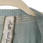 Aratta Silent Journey Embroidered Beaded Sage Green Blouse Top size medium Photo 1