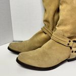 Franco Sarto Collection Suede Leather Equestrian Riding Knee High Boots Sz 9.5 Photo 2