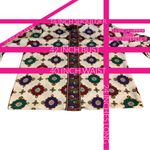 Jos. A. Bank VINTAGE 1980'S MULTI-COLOR BUTTON DOWN BLOUSE WITH TASSEL (8) Photo 10