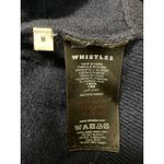 Whistles Women's Blue Mock Neck Long Dolman Sleeve Knit Pullover Sweater Top M Size M Photo 4