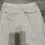 Angel Kiss  Women Corduroy Cargo Pants Beige Elastic Waist Wide Leg Size 7/28 Photo 4