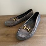 Salvatore Ferragamo  Gancini Horsebit Driving Moccasins Loafers leather Size 8 Photo 6