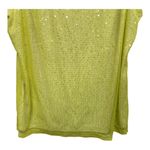 Dana Buchman   Lace Tank Top Size 0X Sequence On Bottom Tank Yellow Photo 2