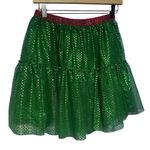 Holiday Time Adult Christmas Tutu Whimsical Large Green Sparkle Photo 0