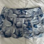 TAIL Womens Large L Golf Skort Blue Floral Tennis Pickleball Outdoor Workout Photo 0