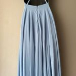 Lulus  sz XS‎ Blue Halter A-line Maxi Dress Photo 8