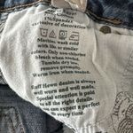 Ruff Hewn SZ 4S SHORT Bootcut Jeans Mid-Rise Pockets Stretch Whiskered Blue Photo 10