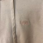 Vans Womens White Rose Off The Wall Hoodie Sweatshirt Size Small Photo 1