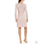 Julia Jordan Fit & Flare Knit Sweater Dress Long Sleeve Blush Size S New w/Tag Photo 3