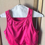 Kyodan Pink workout crop Top with cups medium Photo 0