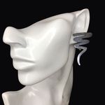 TAXCO Sterling Silver Zig Zag Clip On Earrings *Coordinates w/ Tiffany Necklace Photo 14