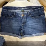 Eddie Bauer  Dark Blue boyfriend Denim Shorts Photo 0