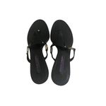 Ralph Lauren  Purple Label Black Kitten Heels Size 8.5 Photo 4