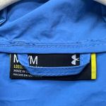 Under Armour Jacket Womens M Blue ColdGear Storm Hooded Rain Hiking Gorpcore DWR Photo 9