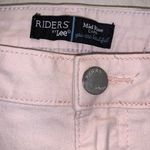 Riders By Lee  light pink mid rise capri jeans Photo 6