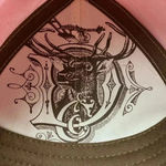  SNAPBACK HAT  ONE SIZE PINK WITH CORK FRONT JOHN DEERE GRAPHIC Photo 9