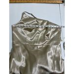 Birdy Grey  Kensie Dress Shiny Satin Neutral Champagne Size Large Photo 13