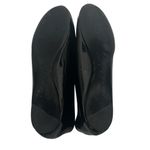 Tory Burch Reva Black Patent Ballet Flats Size 7M Logo Coin Shoes Photo 10