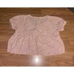 Hippie Rose  Floral Top Size Large Photo 5