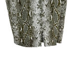 Diane Von Furstenberg  Kara Tailored Pencil Skirt Snake Print Green Size 6‎ Photo 7