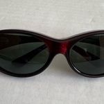NWOB Cocoons Streamline (s) Black Cherry Polarized Gray sunglasses Red Photo 1