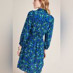 Maeve  Pippa Butterfly Print Button Front Shirtdress Shirt Dress Pockets Size XSP Photo 3