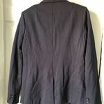 Banana Republic  dark navy blue polka dot Blazer women’s jacket size 6 Photo 7