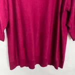 Attention  Plus Women's Cold Shoulder Pink Sweater Top Size 3X Photo 4
