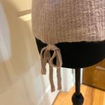 MOTH Anthropologie Mohair Cardigan Sweater Sz S Crystal Button Side Bow Detail Purple Photo 4