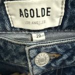 AGOLDE  Denim Devon Low Rise Stovepipe Blue Jeans Size 29 Organic Cotton Photo 5