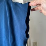 Frank & Eileen  Audrey Triple Fleece Capelet Navy Atlantic One Size EUC Photo 3