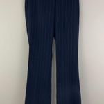 GIORGIO SANT'ANGELO SPORT Navy Blue White Pinstripe Business Trouser Pant Slacks Size 4 Photo 1