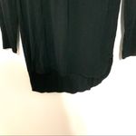 Vanilla Bay Black tunic length dress lace elbow patches small Photo 1