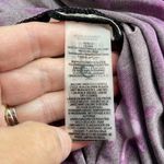 BCBGMAXAZRIA  Daphney Black Stained Glass Floral Print Asymmetrical Dress Photo 8