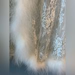 Agent Provocateur French lace & marabou feathers OSFA Wedding Bridal Love White Size undefined Photo 9