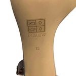 J.Crew Nude Patent Leather Ankle Strap Heels Sandals Womens 12 Beige Dress Shoes Tan Photo 7