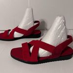 Easy Spirit red strap sandals women size 8 B Photo 1