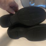 Anne Klein Ann Klein sport women’s shoes black slip on chunky sole leather upper clogs Photo 5