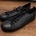 Primark EUC  Faux Leather Lace Up Sneakers Size 9 US Photo 0