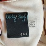 Gabby Skye  | Striped Balloon Sleeve Tunic Dress Sz 22W Photo 5