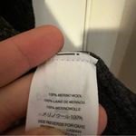 Madewell Rivington Sweater Coat Merino Wool Womens XS Dark Gray Photo 5