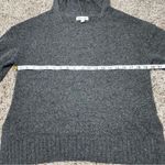 Prologue Grey Hooded Wide Flare Long Sleeve Fuzzy Sweater Small Photo 7