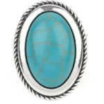 Paparazzi Canyon Sanctuary Blue Ring (46) Photo 1