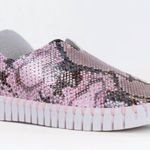 Ilse Jacobsen Tulip Shoes In Lavender Snake pink sz 38 Photo 0