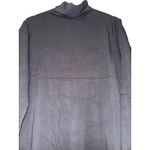 New Women with Control Jersey Midi Dress Tummy Control Turtleneck Large PETITE Black Size undefined Photo 3