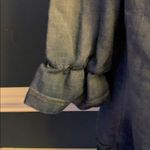 Of the shoulder denim 3/4 sleeve shirt Blue Photo 2