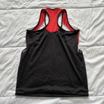 Lucky In Love Activewear Tank Top Red Black Womens Tennis Yoga Golf Lightweight Photo 4