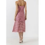 ASTR The Label Pink Knit Lace Overlay A Photo 1